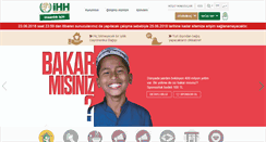Desktop Screenshot of ihh.org.tr